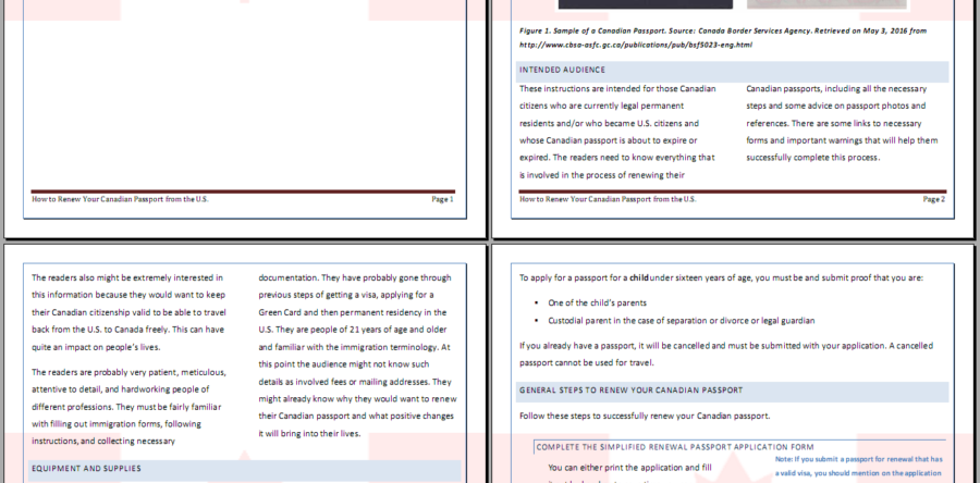 How to Renew Canadian Passport in the US